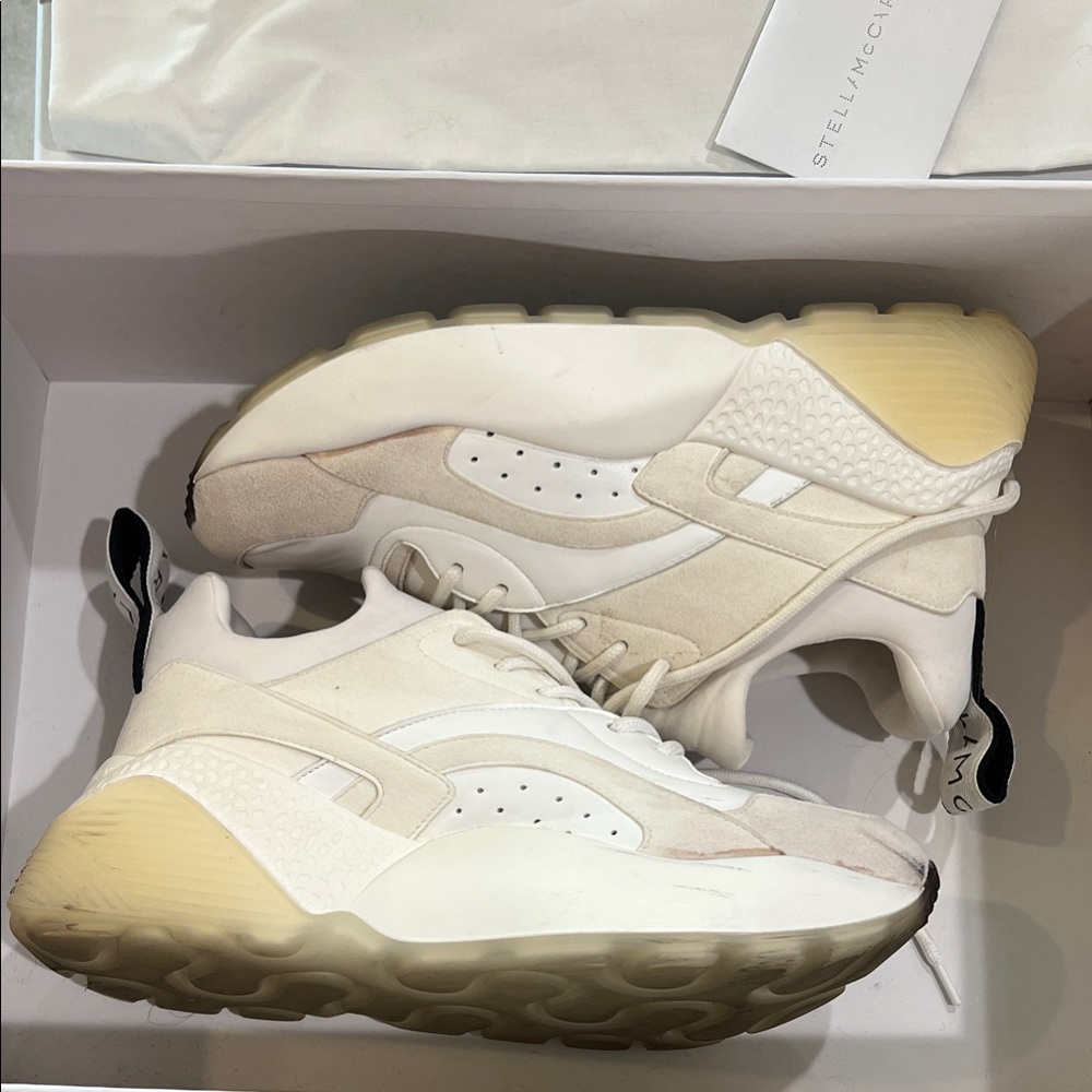 Stella McCartney Off-White Chunky Sneakers